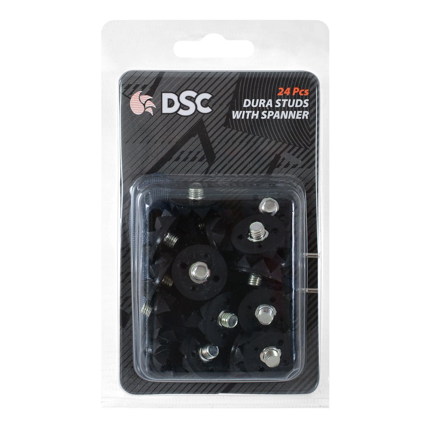 DSC Cricket Shoes Rubber Studs & Spanner for Men, White