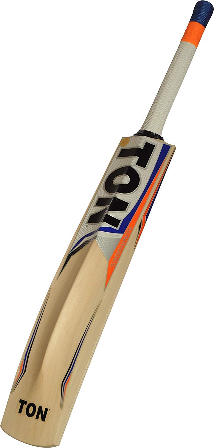 SS Ton Max Power Kashmir Willow Cricket Bat – Super Grade 2, Short Handle, Massive TON Edges, Lightweight Pickup, Premium Carry Bag Included
