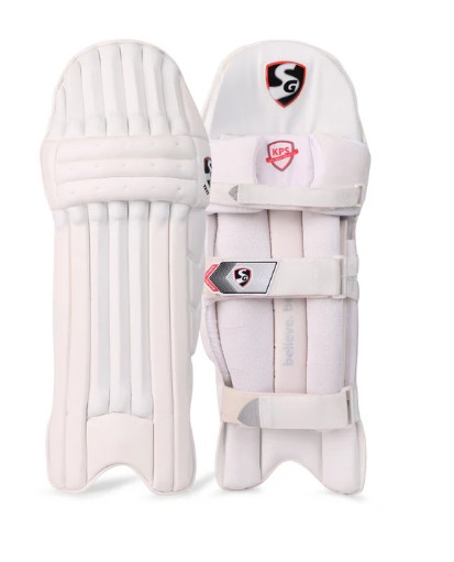 SG Test RH PU Foam Batting Legguard, (Youth, White)
