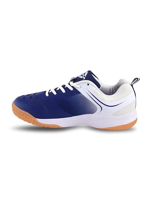 Nivia HY-Court 2.0 Badminton Shoe for Mens | Rubber Sole Shoes with Upper Mesh for Sports, Badminton, Volleyball, Squash, Table Tennis, Nonmarking Sol