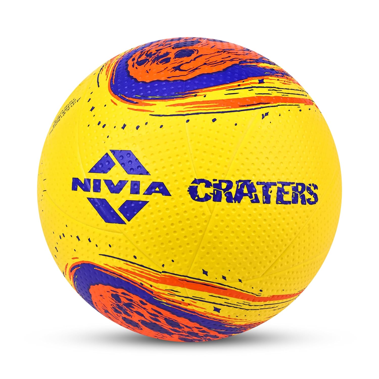 Nivia Crater Volleyball, Training Ball, Rubber Molded, Butyl Threadwounded Bladder, As per Basic Standard, Made for Beginners, to Play on Outdoor Surf
