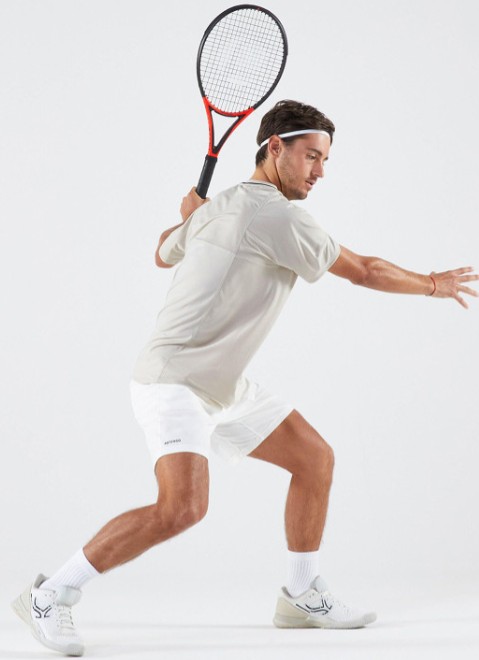Head HPS-1101 Tennis Shorts | Color: White | Size: Medium | Material: Polyester | for Men & Boys | Lightweight and Durable | Regular Fit | Comfortable