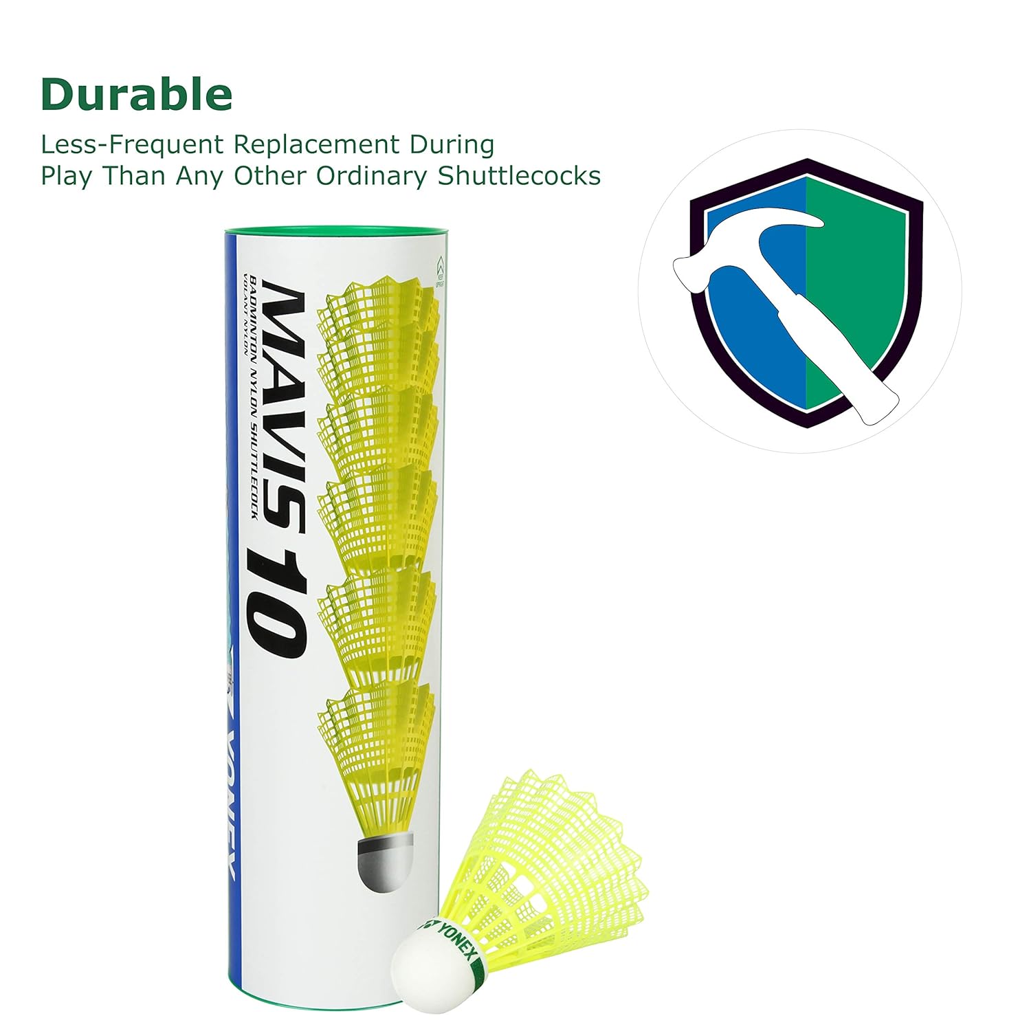 Yonex Mavis 10 Nylon Shuttlecock